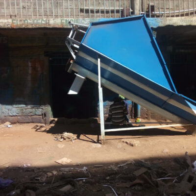 horizontal feed mixer