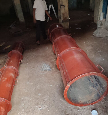 round pillar column mold